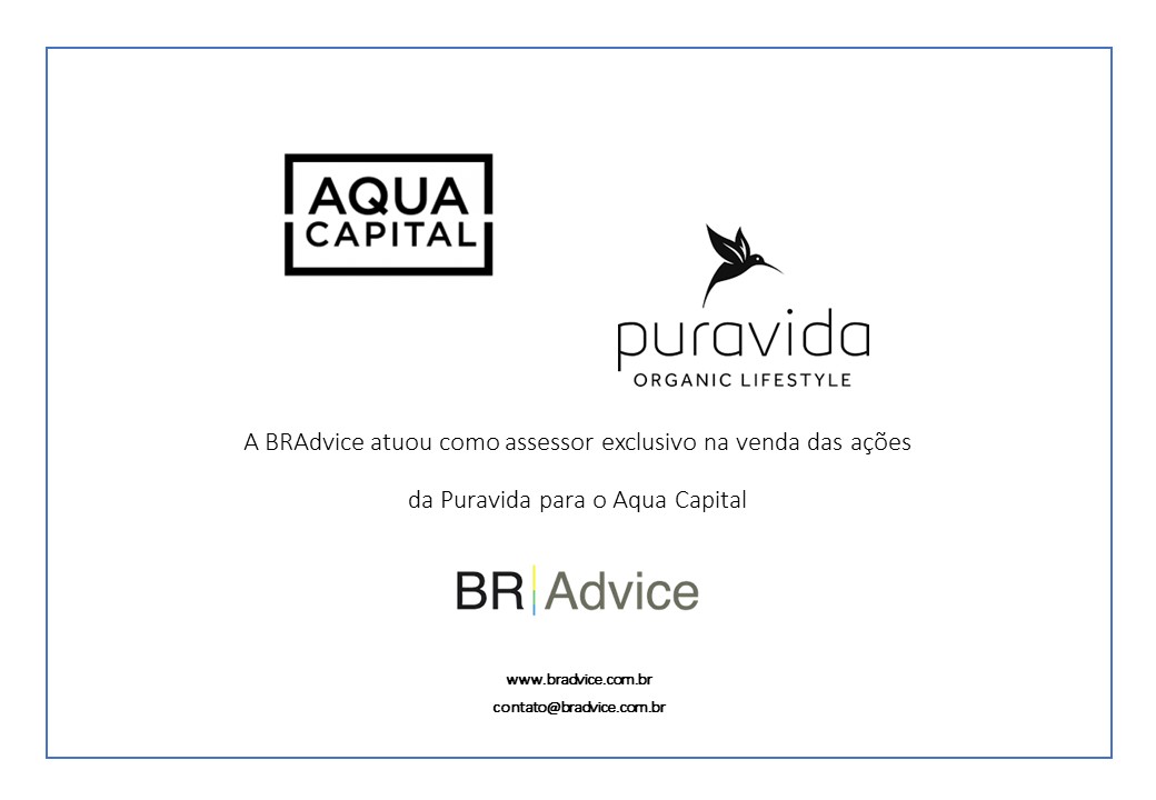Anuncio Puravida - Aqua Capital